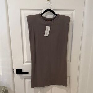 Gray Mini Dress